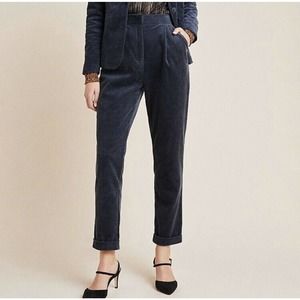 Women's Navy Corduroy Pants